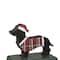 Glitzhome® 6" Wooden & Metal Dachshund Stocking Holder